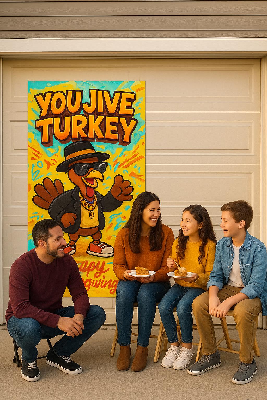 You Jive Turkey – Classic Door Poster